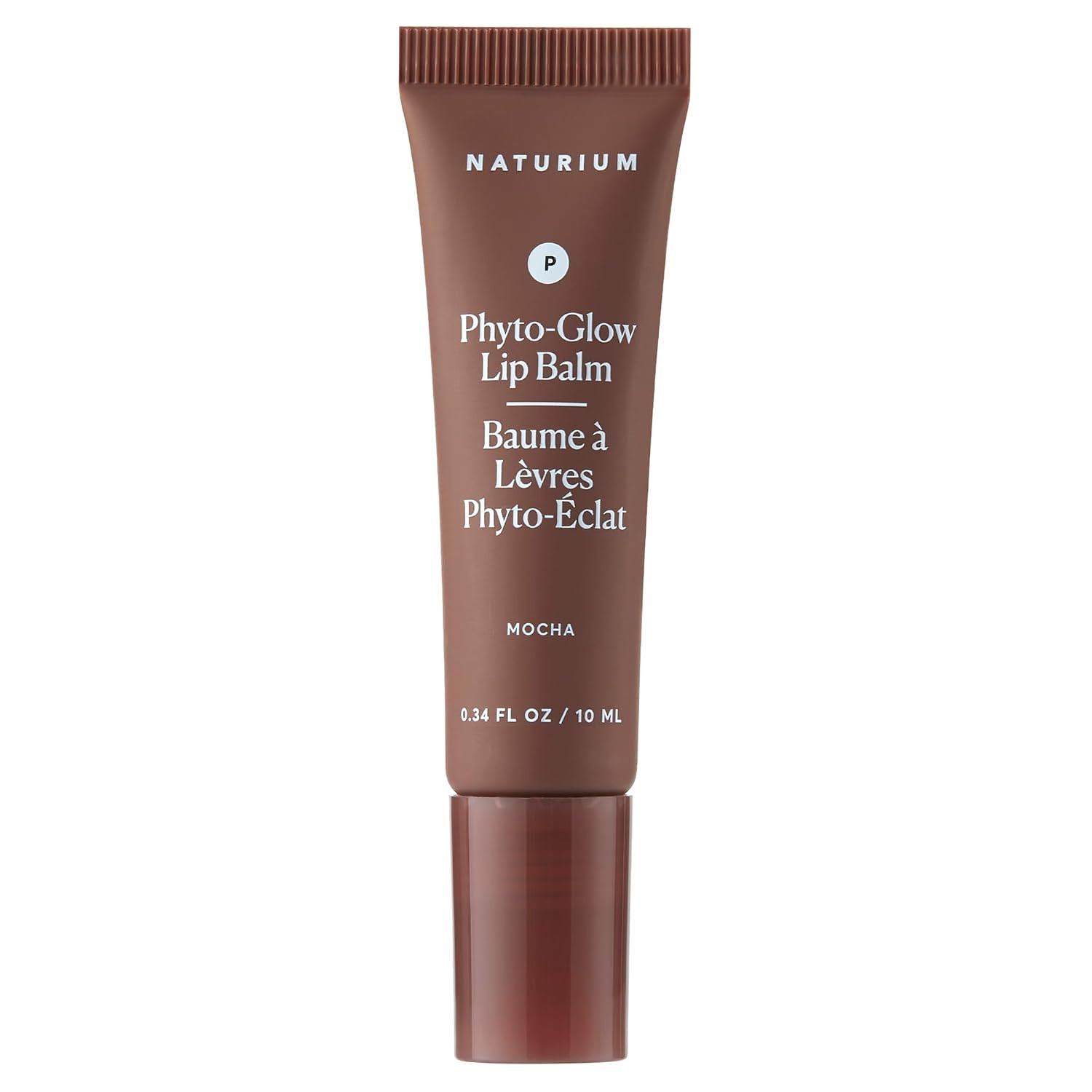 Naturium Phyto-Glow Lip Balm | With Shea Butter & Squalane, Sheer Tinted Colour | 10 ml, Mocha | Amazon (US)