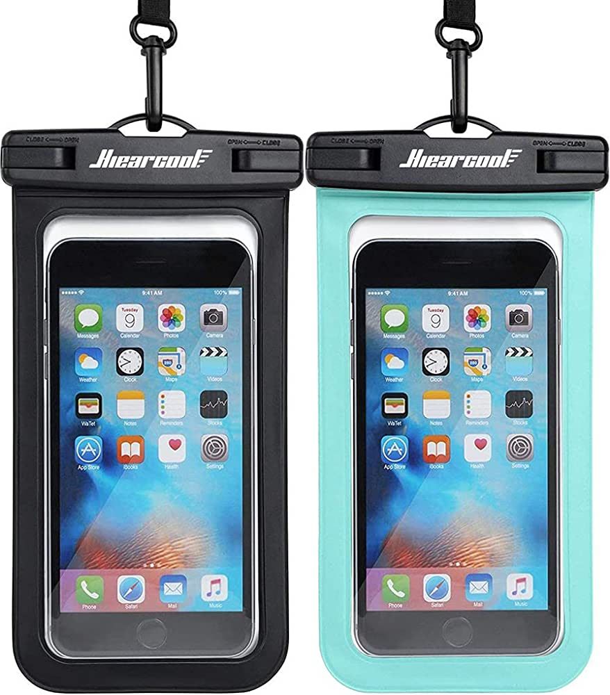 Hiearcool Waterproof Phone Pouch, Waterproof Phone Case for iPhone 14 13 12 11 Pro Max XS Plus Sa... | Amazon (US)