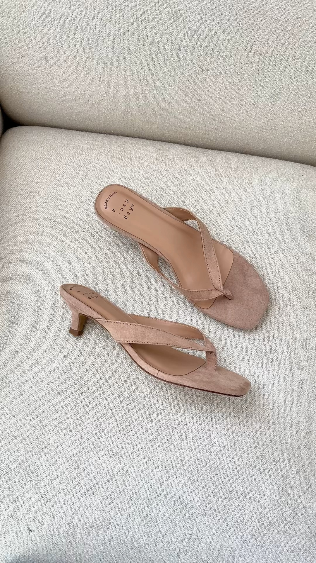 New spring shoes from Target! Summer shoes. Summer sandals. Neutral kitten heels. Wedding guest shoes. Wedding guest. Resort wear. Vacation outfits. These are TTS for me. 

#LTKootd #LTKTravel #LTKWedding