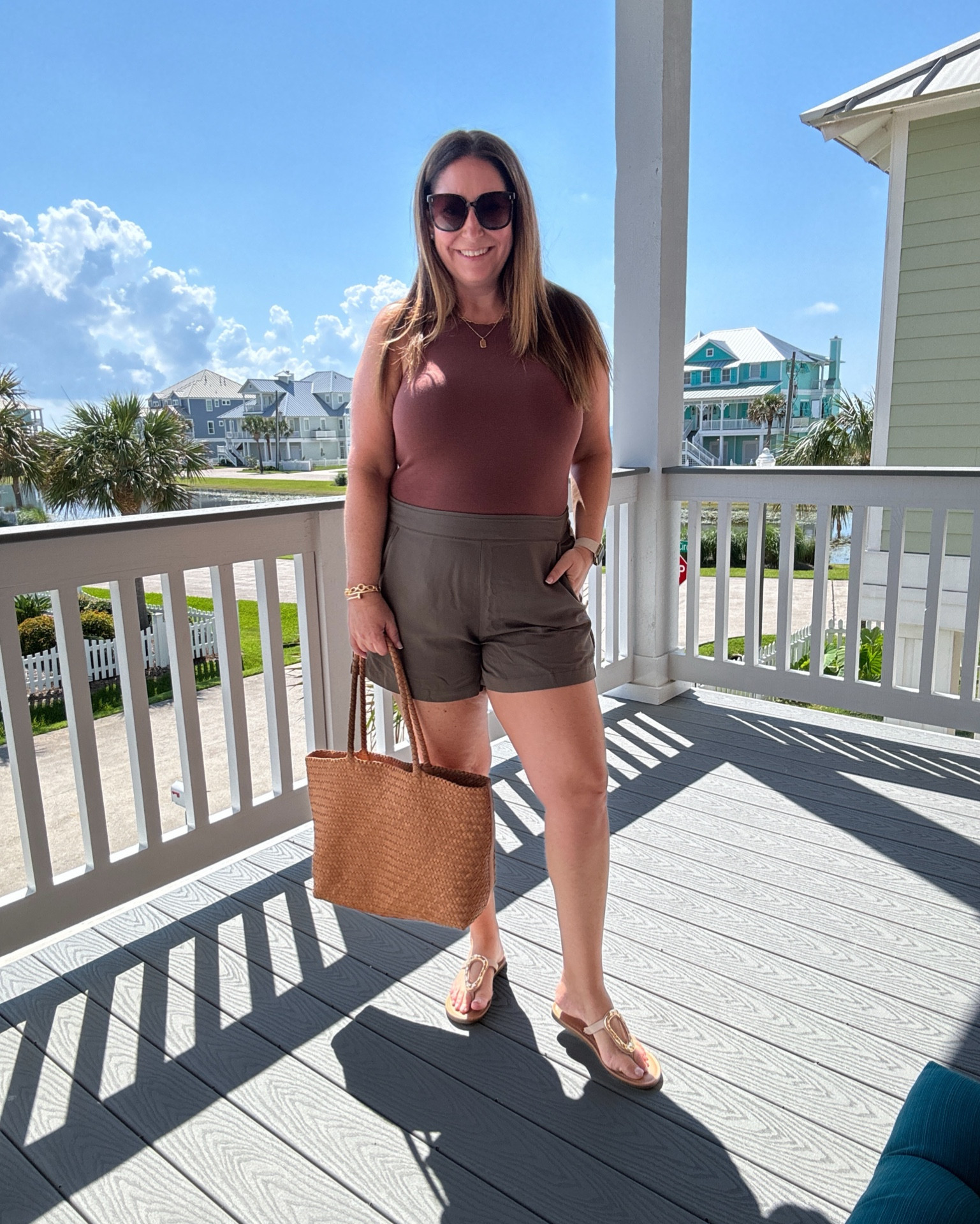 Summer vacation outfit 

Bodysuit tts, L // shorts, L 

#LTKSeasonal #LTKFindsUnder50 #LTKMidsize