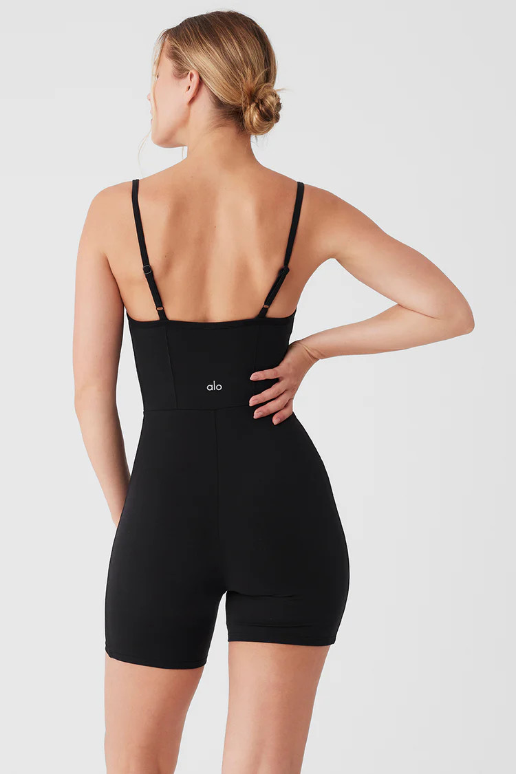 Airbrush Mesh Everlasting Onesie | Alo Yoga (US)