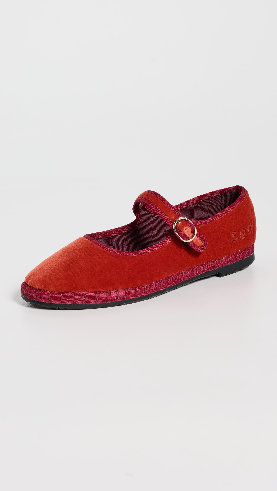 Flabelus x Sea NYC Terracota Mary Jane Flats | Shopbop