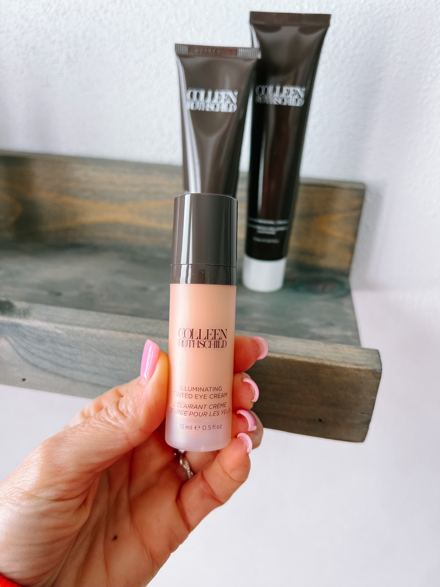 This Illuminating Tinted Eye Cream is brand NEW from @colleenrothschild  and ready to help with tired & dull eyes, under-eye darkness, fine lines, dryness & puffiness. 

Today’s the day to stock up — buy one, get one 50% off site-wide! Use code LUCKY50 at checkout for savings. #CRPartner @colleenrothschild

#LTKSeasonal #LTKbeauty #LTKFind