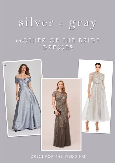 Gray dresses, silver dresses, neutral dresses for the mother of the bride, mother of the groom, dresses for weddings, formal dress, Follow Dress for the Wedding to get the product details and more cute dresses, new outfits and wedding ideas! 

#LTKover40 #LTKwedding #LTKparties




#LTKWedding #LTKOver40 #LTKSeasonal