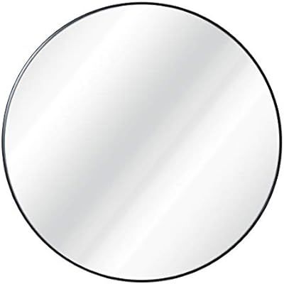 HBCY Creations Circle Wall Mirror Inch Round Wall Mirror for Entryways, Washrooms, Living Rooms a... | Amazon (US)
