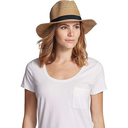 Eddie Bauer Women s Panama Packable Straw Hat | Walmart (US)