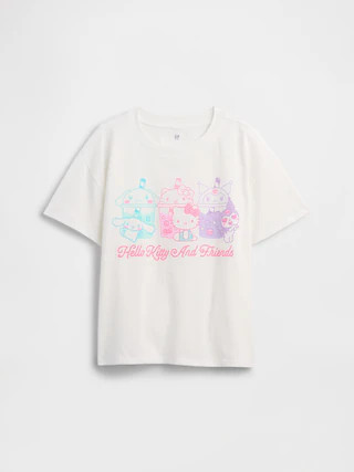 GapKids Hello Kitty Oversized Graphic T-Shirt | Gap Factory