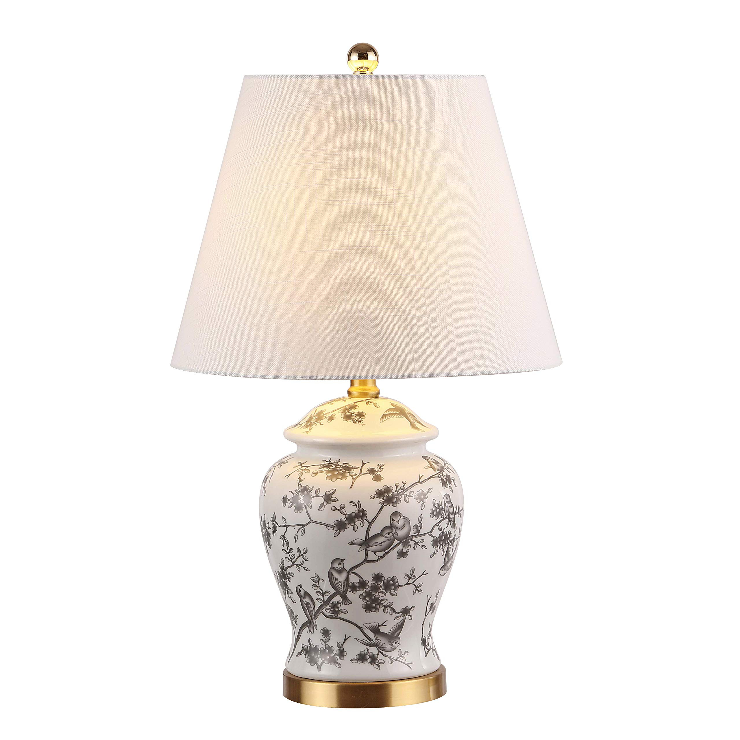 JONATHAN Y JYL3005C Penelope 22" Chinoiserie Classic LED Table Lamp Cottage Traditional Bedside D... | Amazon (US)