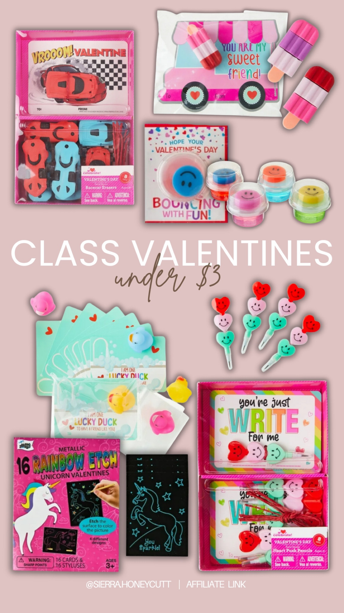 Class valentines under $3!! So many cute, non-candy options at Walmart! 

Seasonal, kids, family, parties, hosting, friends, toddlers, school 

#LTKFamily #LTKKids #LTKSeasonal
