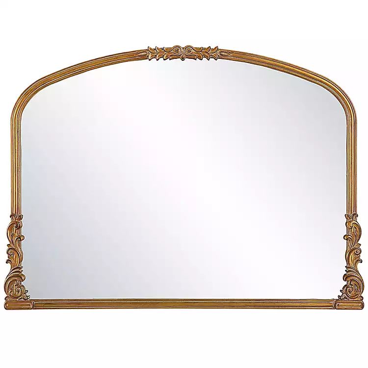 New! Antique Gold Baroque Arched Wall Mirror | Kirkland's Home