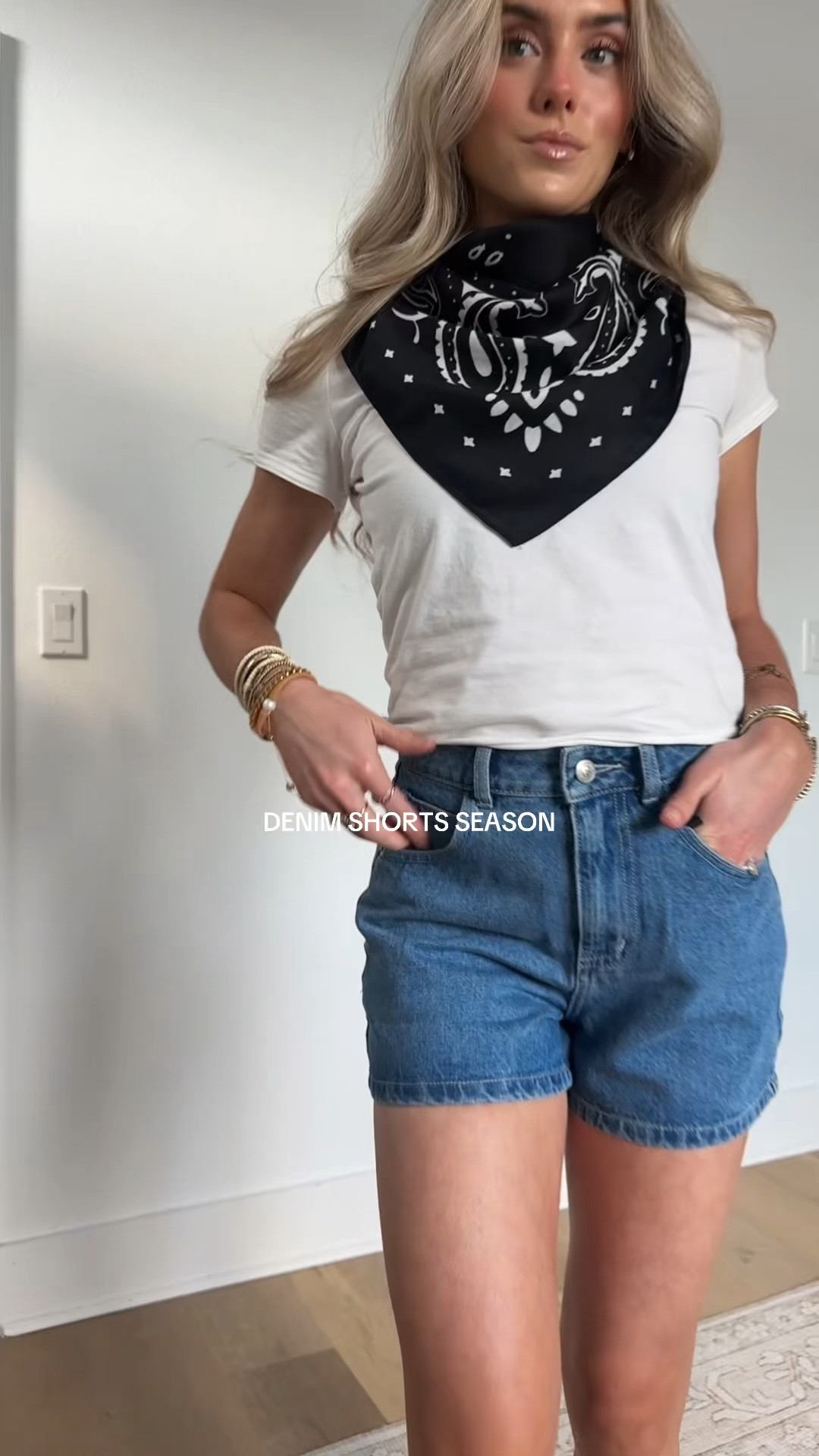 @princesspolly-us size 2. Tropicana shorts I would recommend sizing up though I wish I got us 4. DenimOpens a new window Shorts
High waisted
100% cotton
Zip & button fastening
Belt loops at waist
Mid blue wash
Classic five pocket design
Unlined

#LTKspring #LTKspringtrends #LTKootd