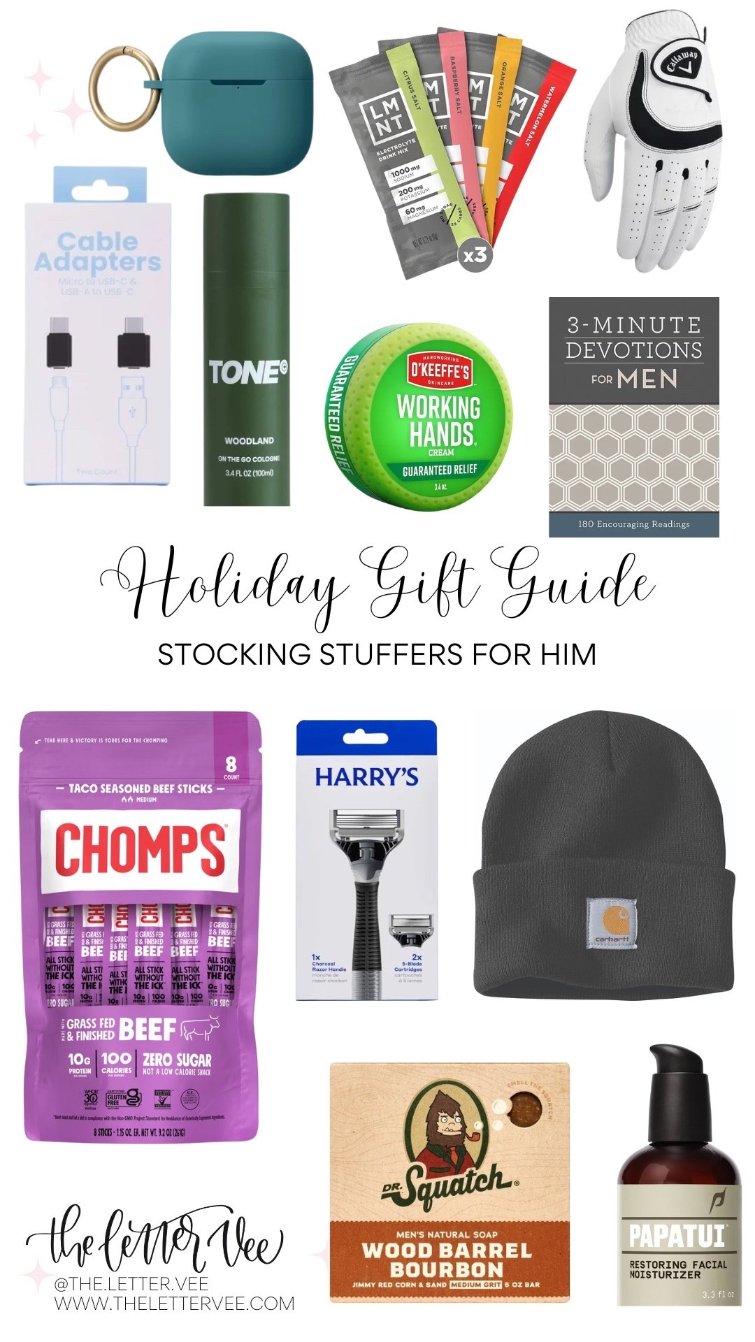 Holiday Gift Guide: Stocking Stuffers for Men

Gifts for him / men’s stocking stuffer  / Christmas gifts for him 

#LTKMens #LTKGiftGuide
