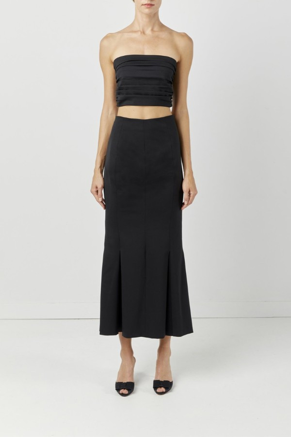Pleated Mermaid Skirt | Modatrova