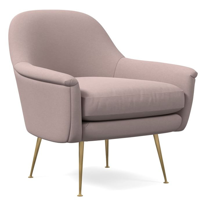 Phoebe Chair - Metal Legs | West Elm (US)