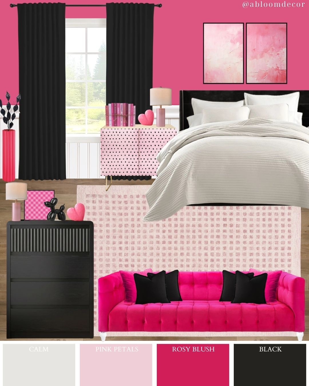 Hot pink teenage girl’s room design idea!

#LTKHome #LTKmomlife
