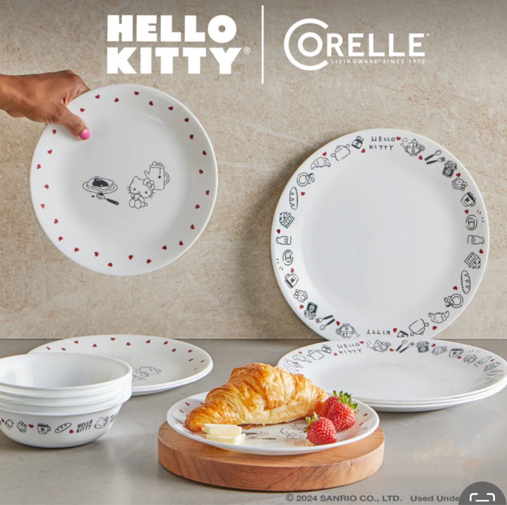 How cute is this Hello Kitty x Corelle dinnerware set? 

#LTKHome #LTKFindsUnder100 #LTKKids