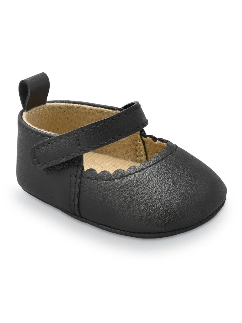 Carter's Child of Mine Infant Girls Mary Jane Shoes, Size 3-6 Months, Color Black | Walmart (US)