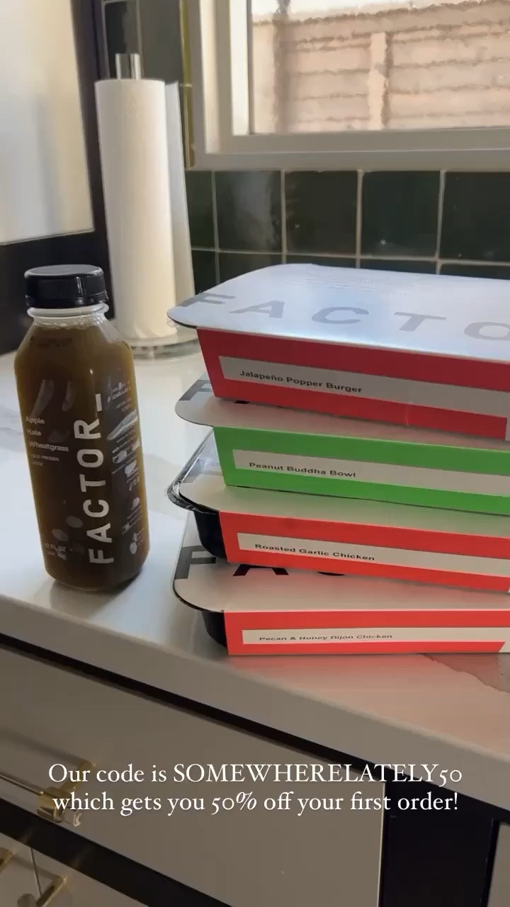 Factor meals have been saving me this week 👏🏼