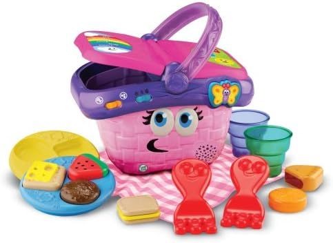 LeapFrog Shapes and Sharing Picnic Basket (Frustration Free Packaging), Pink | Amazon (US)