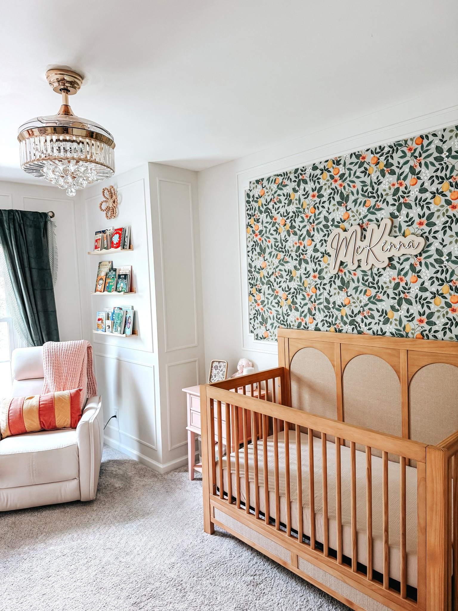 Baby girls sweet citrus nursery 🍊🍋

#LTKFamily #LTKHome #LTKBaby