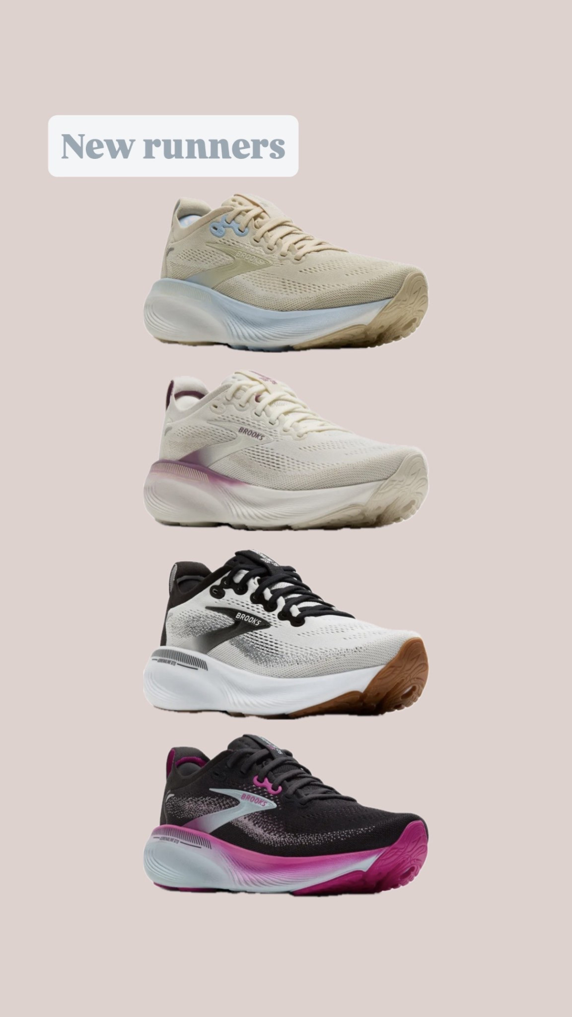 New in
Nordstrom finds
New runners
Brooks running shoes
Mother’s Day gift ideas 

#LTKfitnessgoals #LTKMothersDay #LTKActive