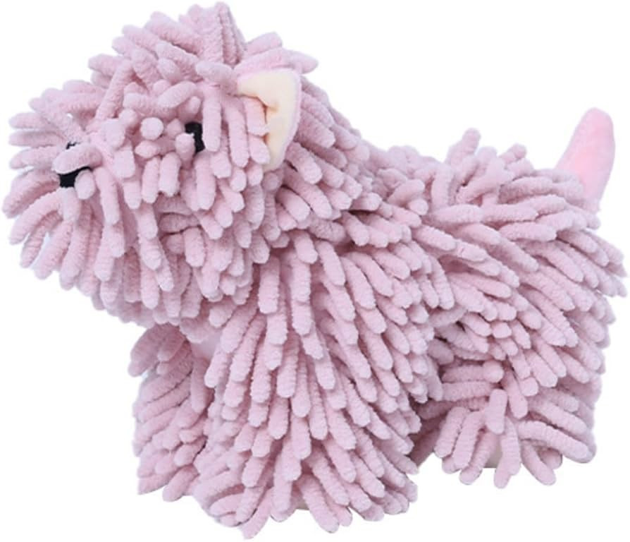 Chenille Plush Towel Balls, Soft Absorbent Microfiber Hand Towels for Bathroom (C) | Amazon (US)