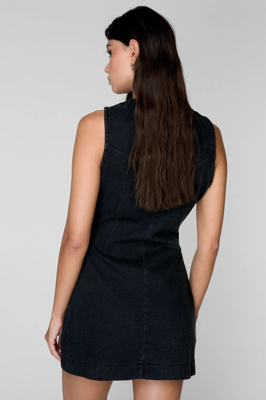 The Denim Sleeveless Mini Dress | Debenhams UK