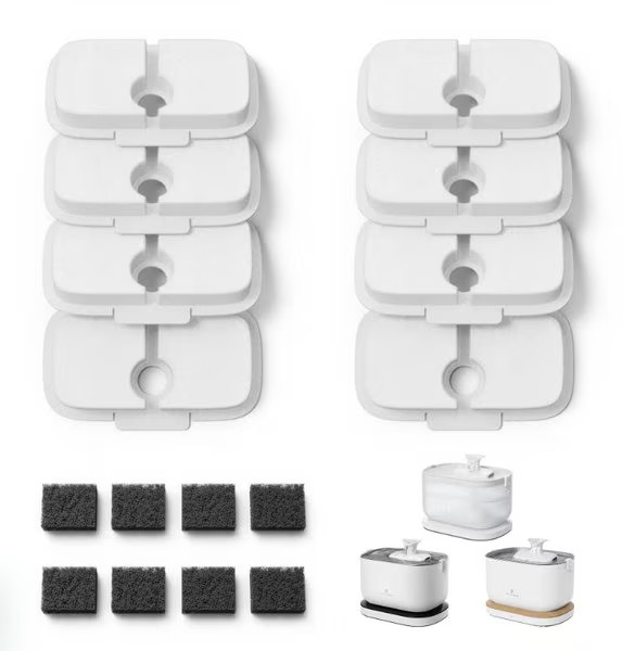 Petlibro Dockstream Water Fountain Replacement Filter, 8 count | Chewy.com