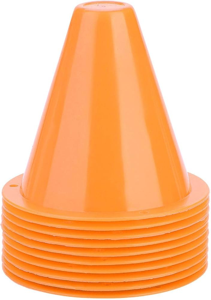 OUKENS Training Marker Cones, 10pcs 3 Inch Mini Sports Cones Football Training Sports Equipment R... | Amazon (US)