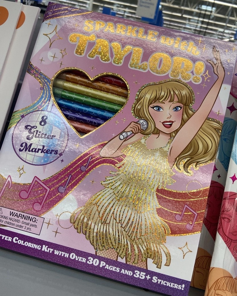 Taylor Swift - a coloring book filled including stickers and glitter markers! A great gift for a Swiftie of any age! Lillian loves this book and the glitter markers are so cool!


 #walmart #giftforher #giftforgirls #girls #coloringbook #under15 #budgetfriendly #giftsunder15 #valentinegift 



#LTKKids #LTKValentine