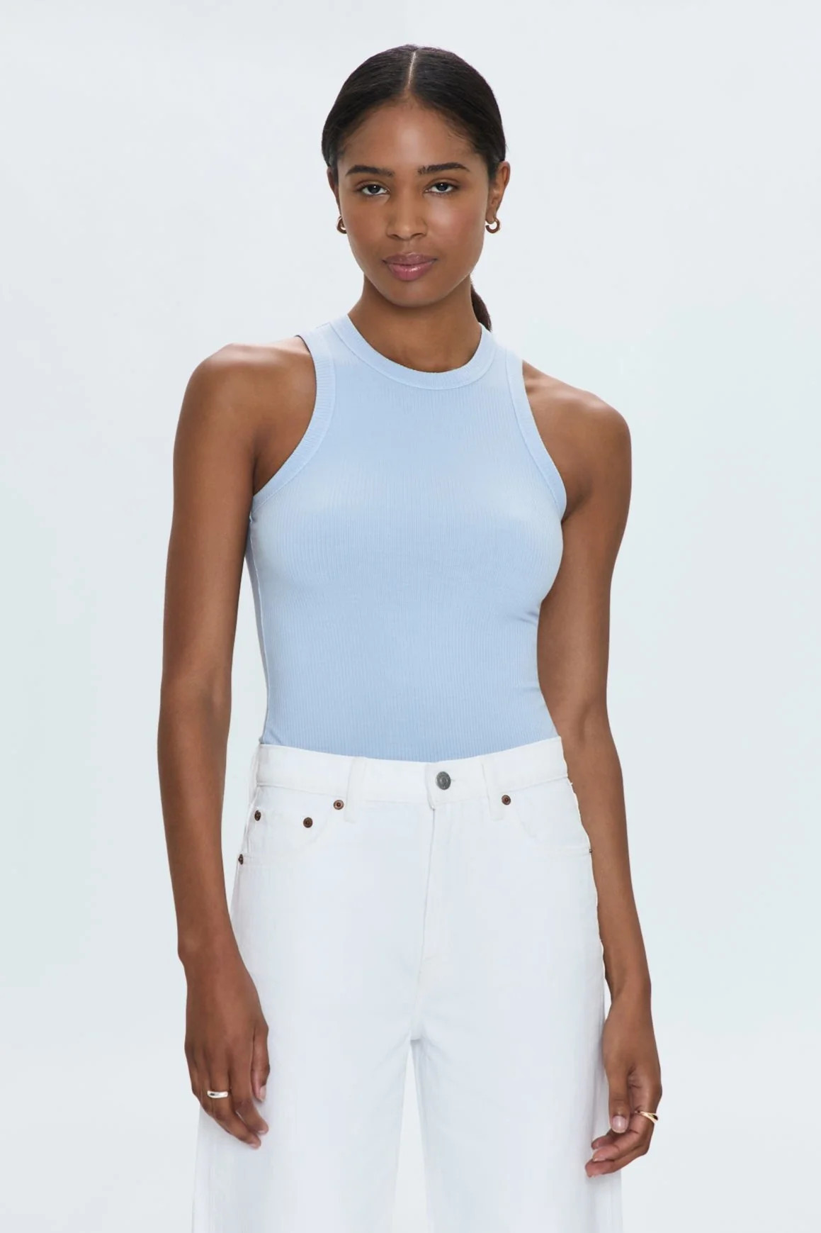 Blake Bodysuit - Celestial Blue | Pistola Denim