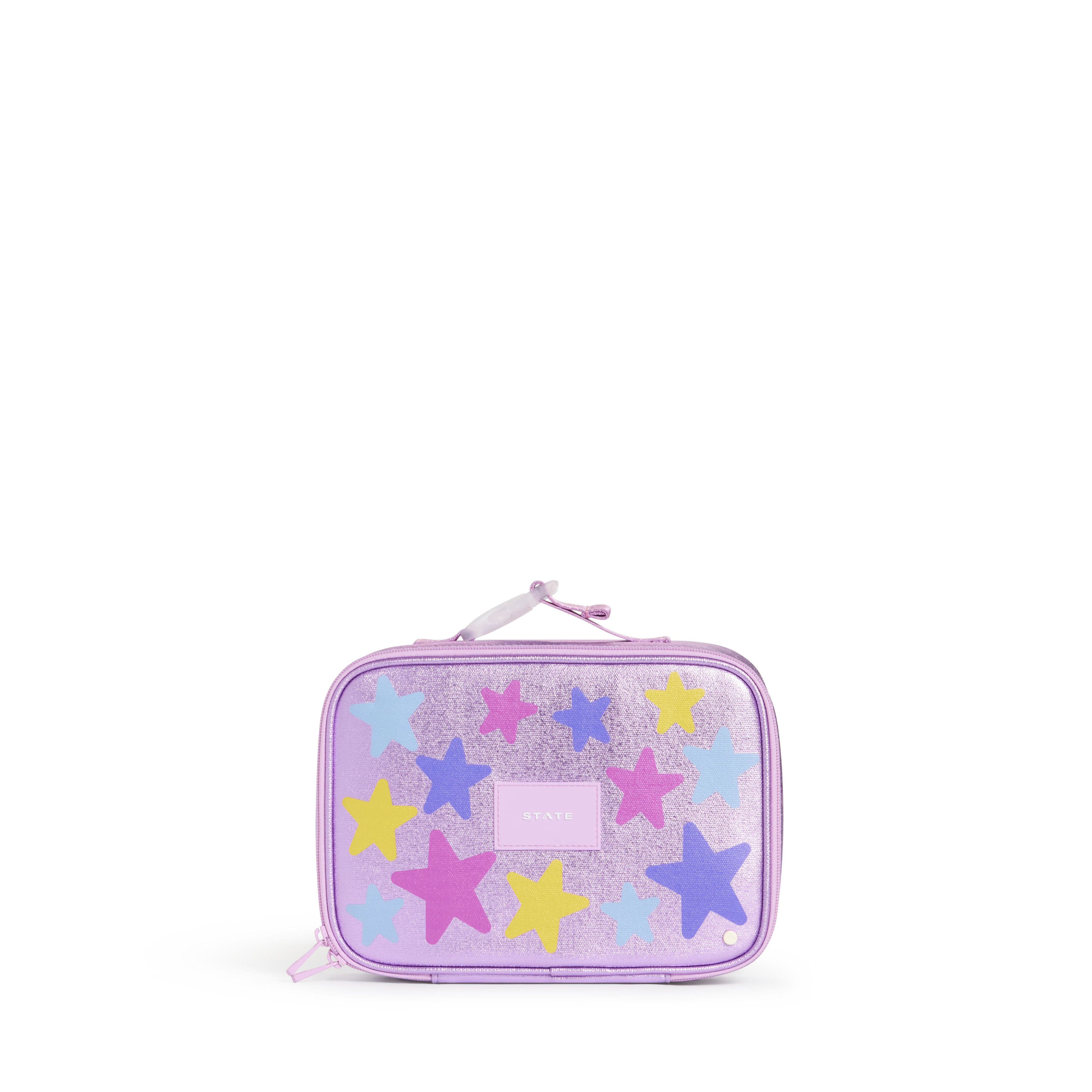 STATE Bags | Rodgers Lunch Box Metallic 3D Stars | STATE Bags