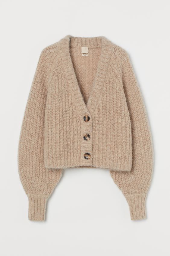HM.com
		                     
		    
		
	
		
		    
		        Knit Wool Cardigan | H&M (US + CA)