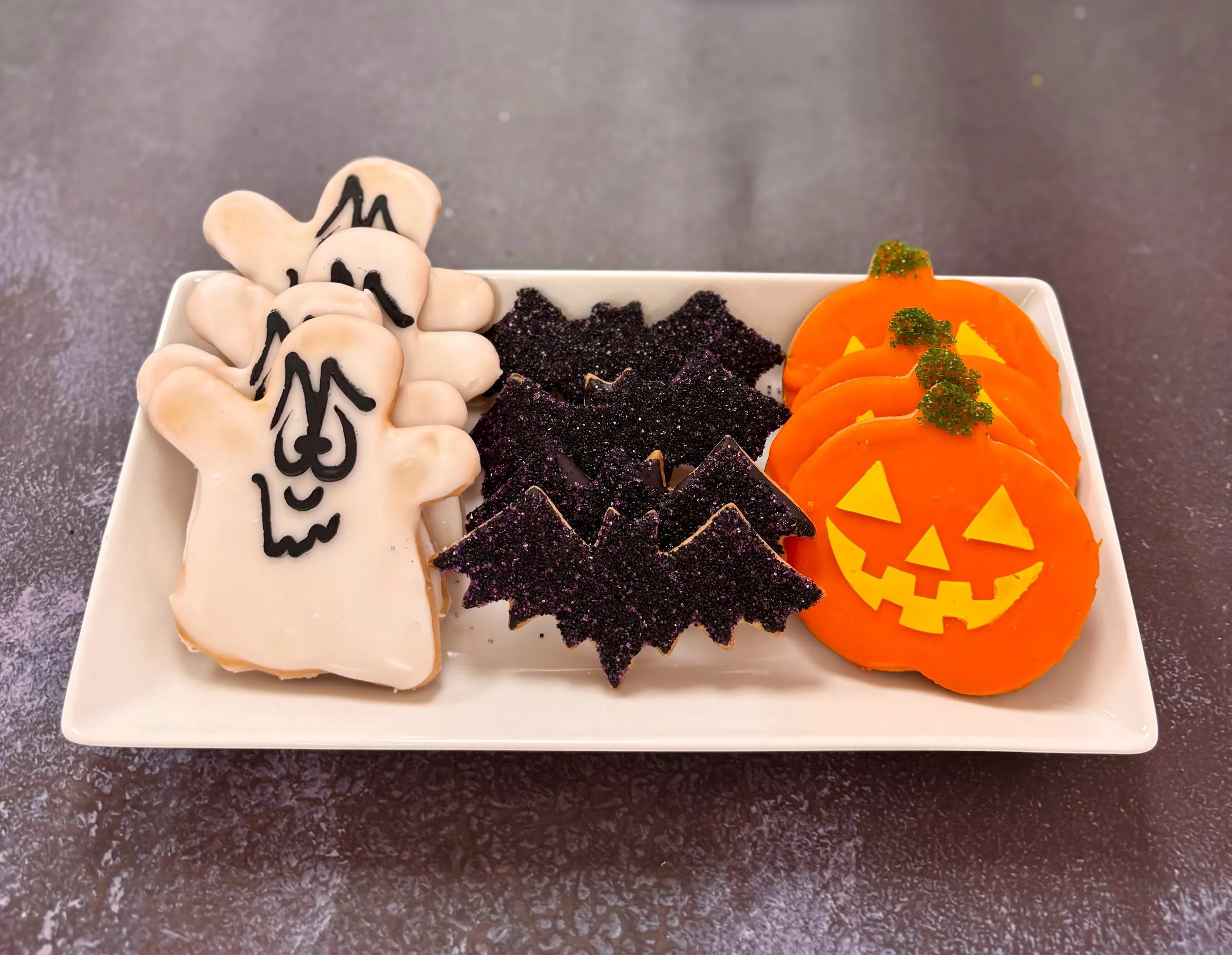 Apple Annie’s Bake Shop - Halloween Fondant Cookies - 12 Pack | Goldbelly
