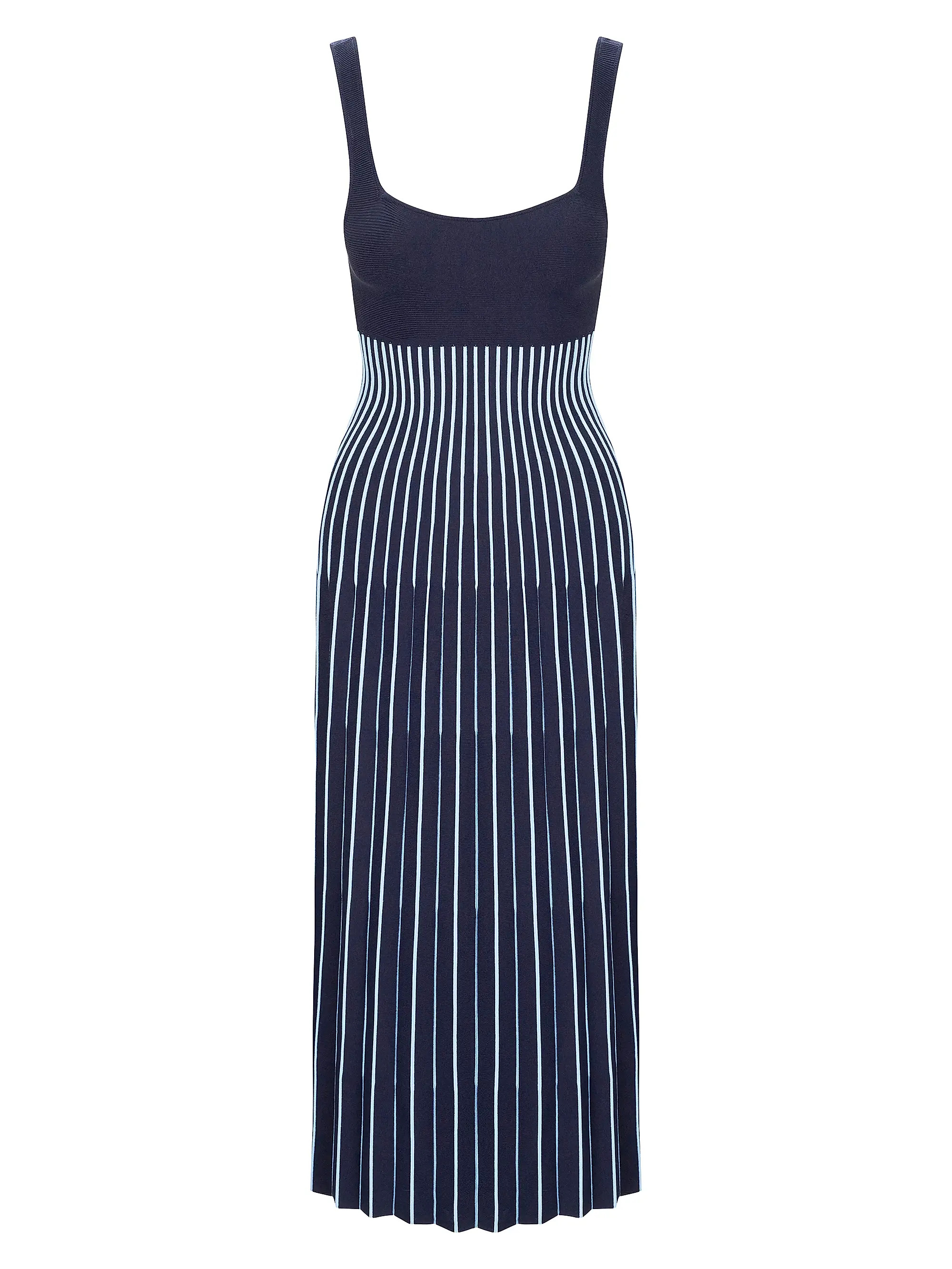Ellison Pleated Midi-Dress | Saks Fifth Avenue