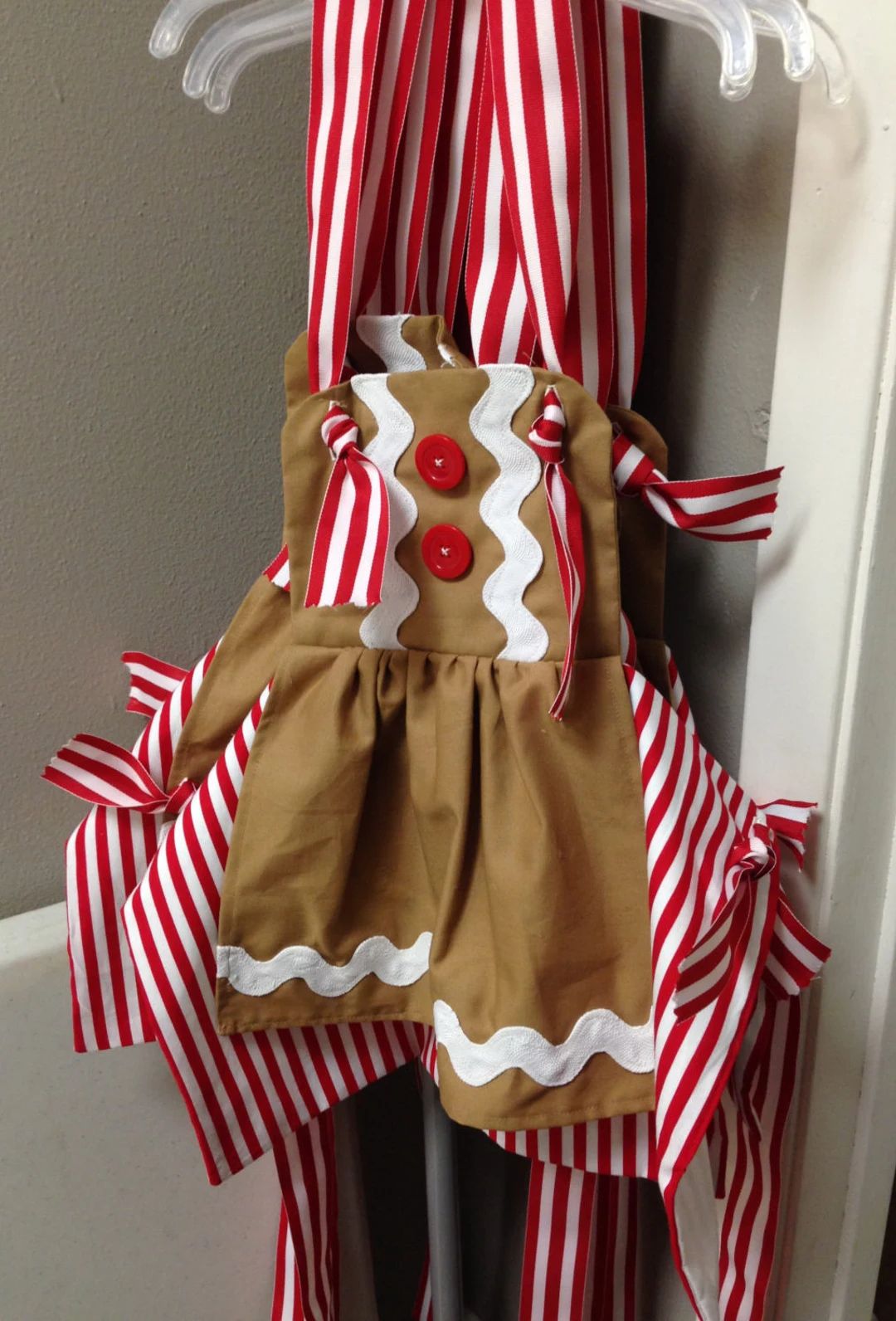 Child's Gingerbread Apron, Gingerbread Apron, Child's Apron | Etsy (US)