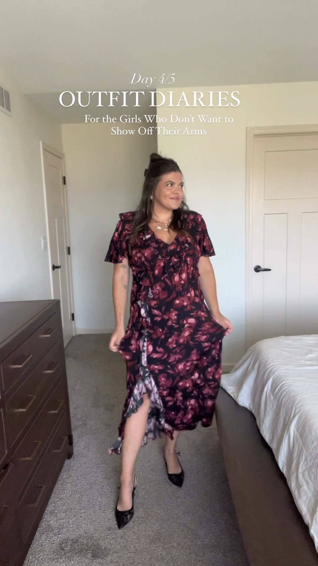 THIS DRESS WILL LEAVE YOU SPEECHLESS. The tummy coverage, the arm coverage, it’s perfect! Where would you wear it? Also- it’s from Target 🤍🤩

Type “fall dress” if you want details sent directly 🤍 

#Midsize #MidsizeStyle #FallOutfit #FallStyle #Fall2024#TargetStyle #Dress #Style #appleShape #MidsizeFashion #CurvyDress #CurvyStyle Fall dress, midsize fall outfit 2024, wedding guest dress, midi dress for fall, target fall outfit, teacher dress, family photo dress

#LTKMidsize #LTKStyleTip #LTKFindsUnder50