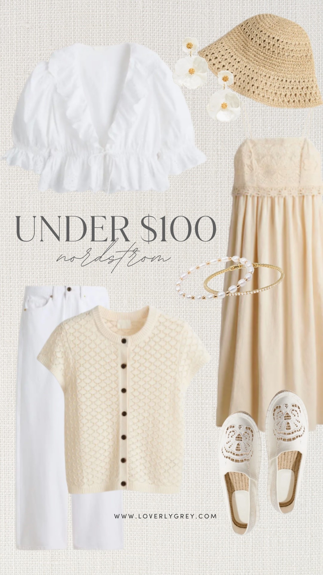 This set of finds feels so light and airy for spring. The soft creams and whites mixed with simple textures make everything feel fresh and easy to style. Such a good lineup of pieces you can wear on repeat.

#LTKSeasonal #LTKootd