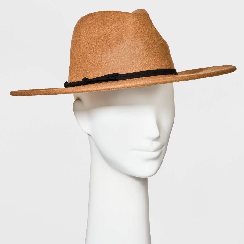 Women's Wide Brim Felt Fedora Hat … curated on LTK