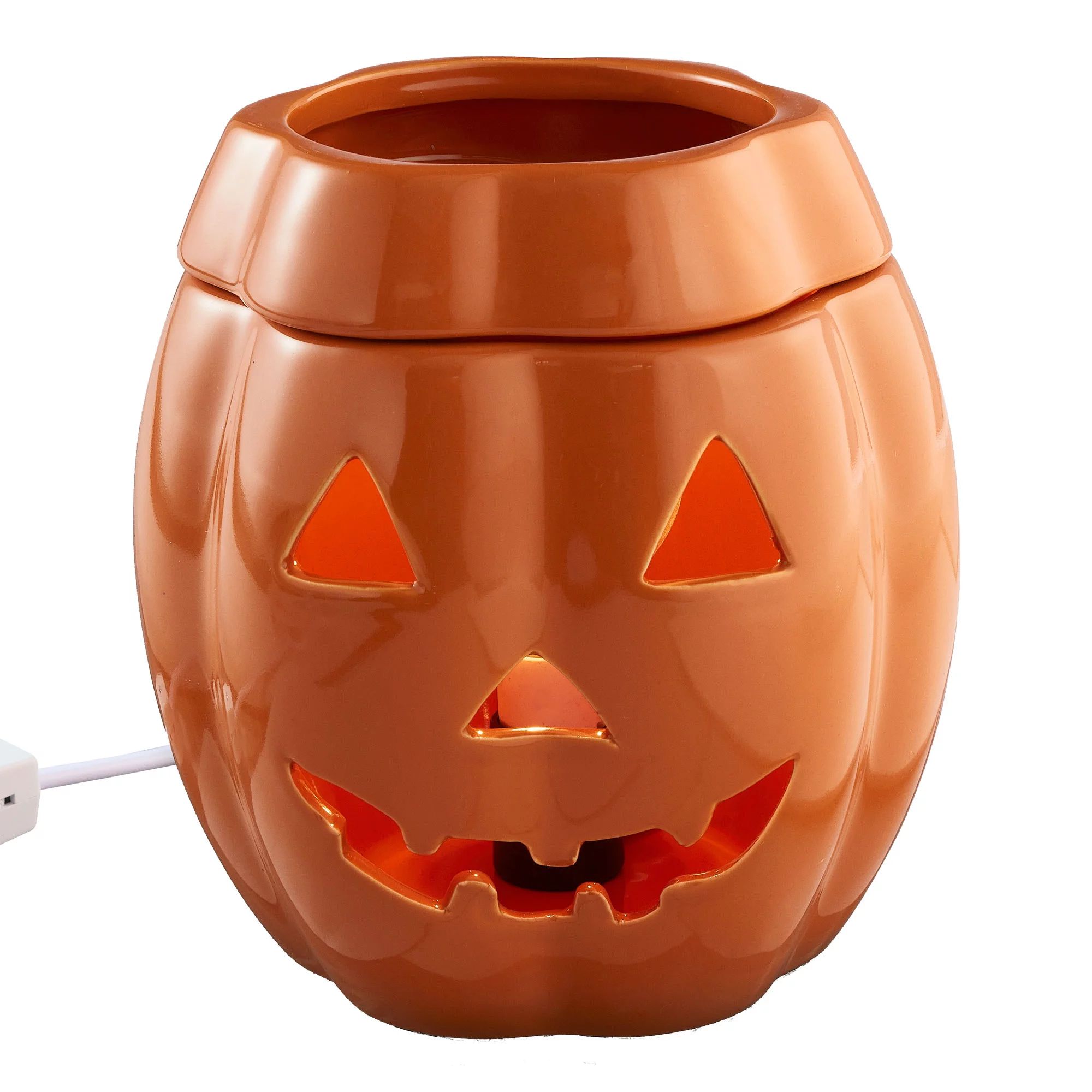 WAY TO CELEBRATE! Halloween Wax Warmer, Orange Jack-o-Lantern | Walmart (US)