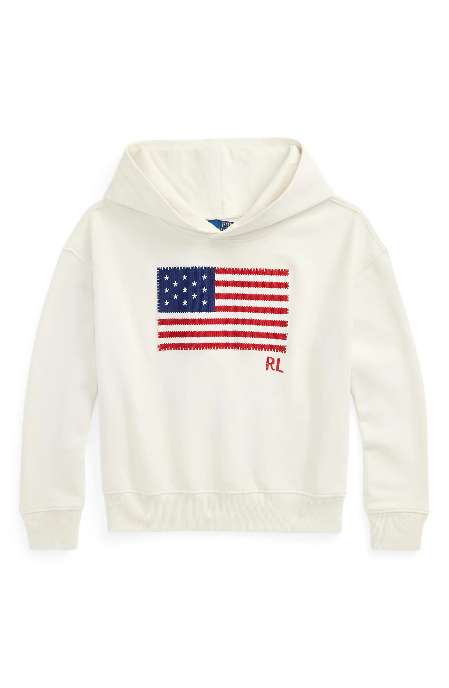 Polo Ralph Lauren Kids' Flag Hoodie | Nordstrom | Nordstrom