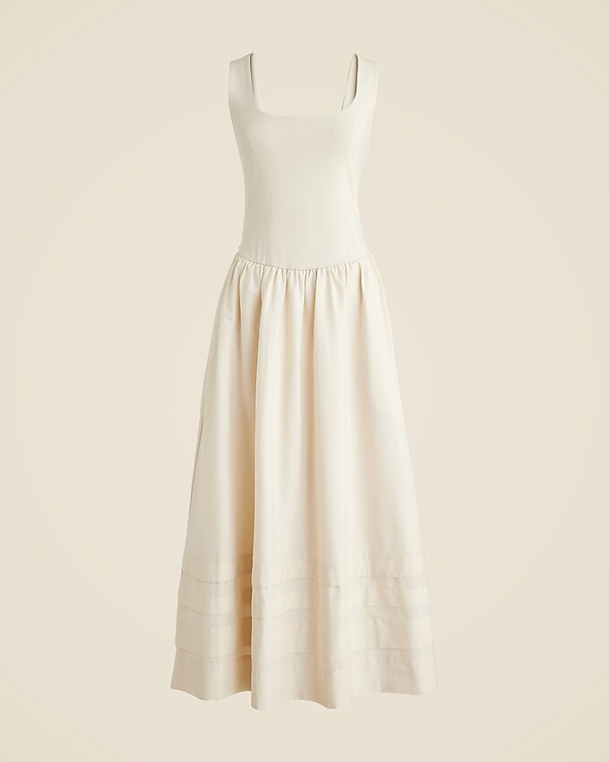 Drop-waist mixy dress | J. Crew US