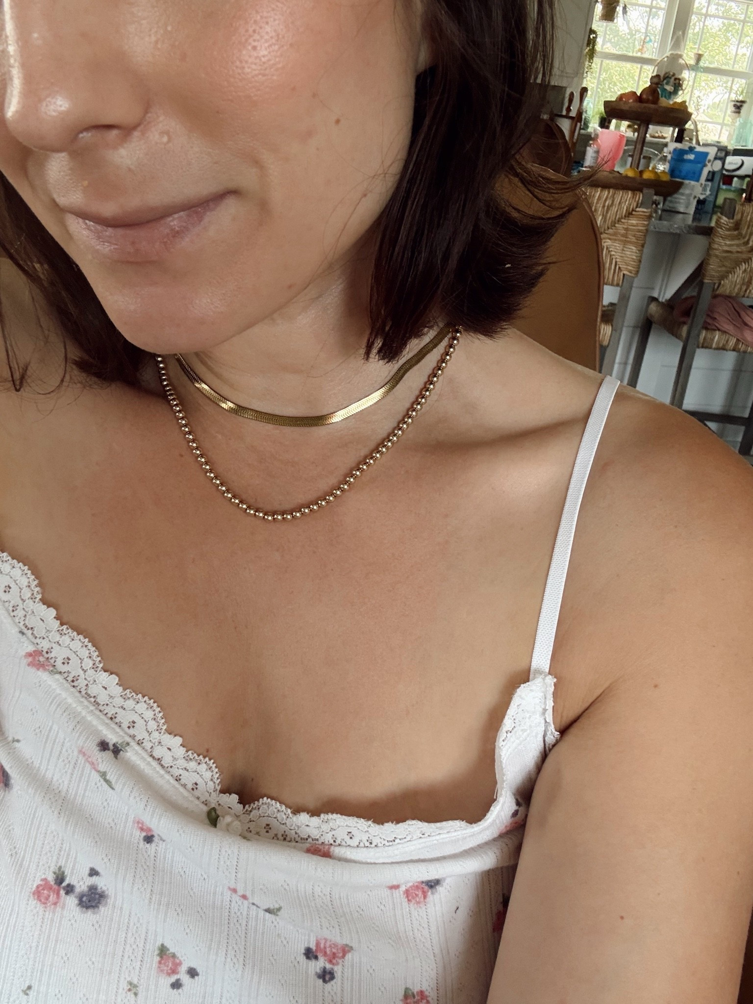 herringbone necklace I have been wanting forever ￼