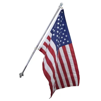 Valley Forge 3x5ft. Nylon US Flag Kit with 6ft. 1.25in. Aluminum Pole and Aluminum Bracket | Sam's Club