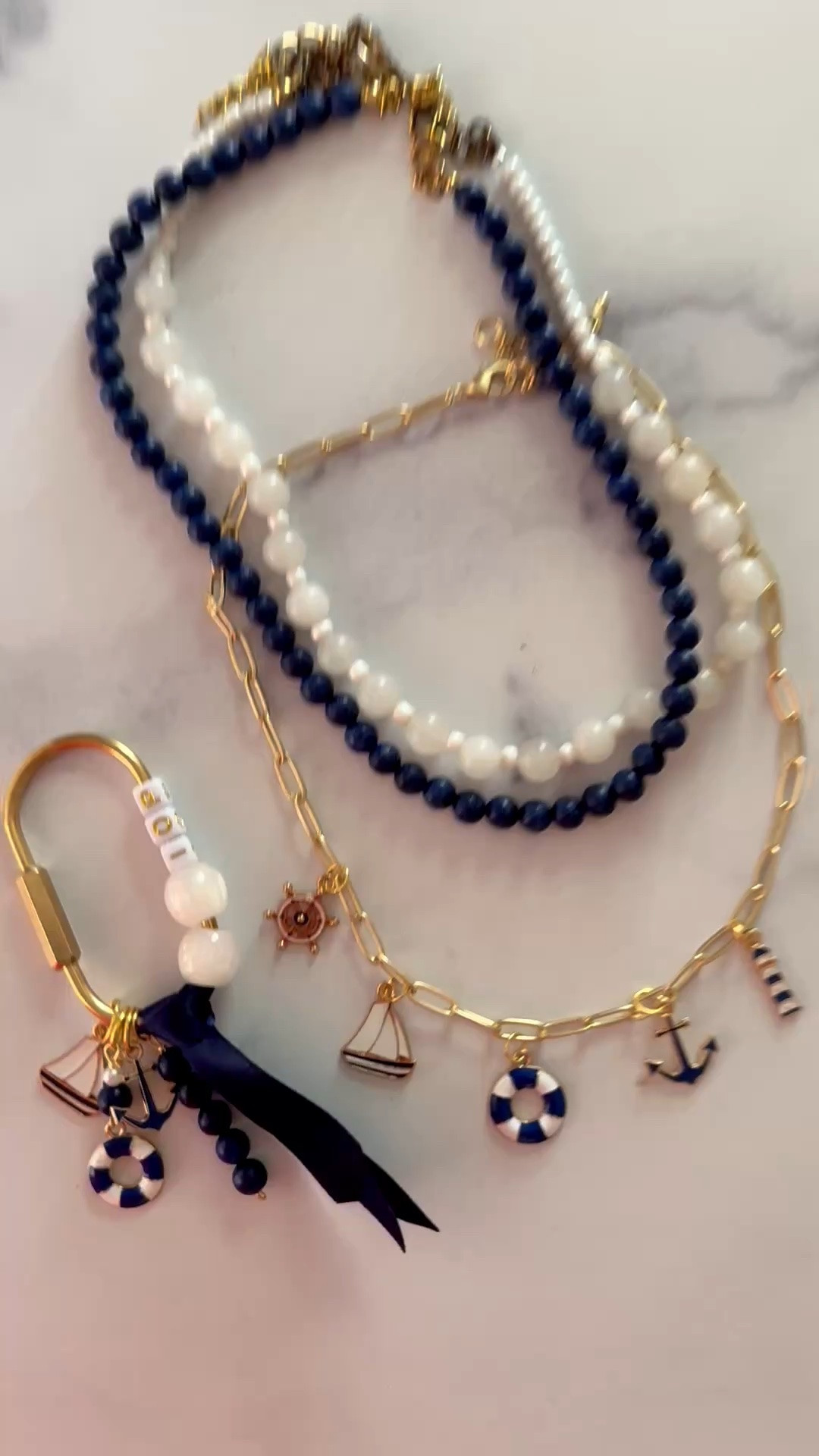 Nautical charm necklace and bag charm… #bagcharm #nautical

#LTKSaleAlert #LTKSeasonal