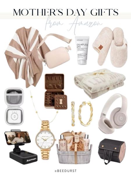 Mother’s Day gift ideas, Amazon Mother’s Day gift guide, gift guide for her, gifts for her, wife gift guide, best friend gift guide, mother-in-law gift guide, slippers, spa basket, belt bag, jewelry organizer

#LTKStyleTip #LTKGiftGuide #LTKFindsUnder100