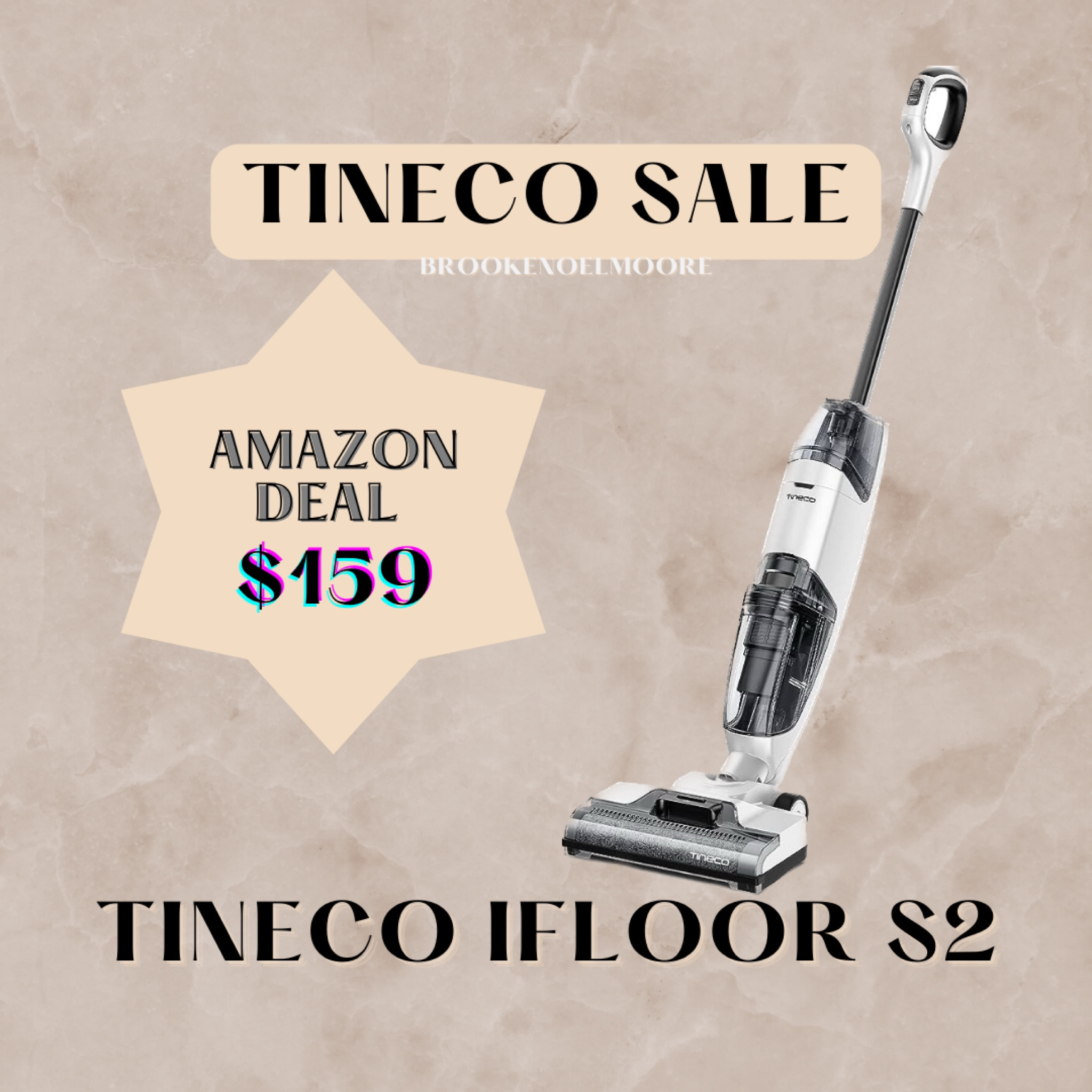 Tineco iFLOOR s2 on sale comes with 2 mops and 2 cleaners under $200! 

#LTKMostLoved #LTKsalealert #LTKhome