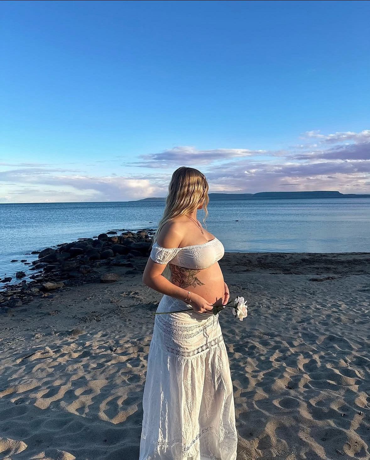 31 weeks 🤍🏹🦢☁️ use my code for 15% off angels: katrinaeliz ♡ the perfect baby bump outfit 🤍 

#LTKfamily #LTKsale #LTKmaternity