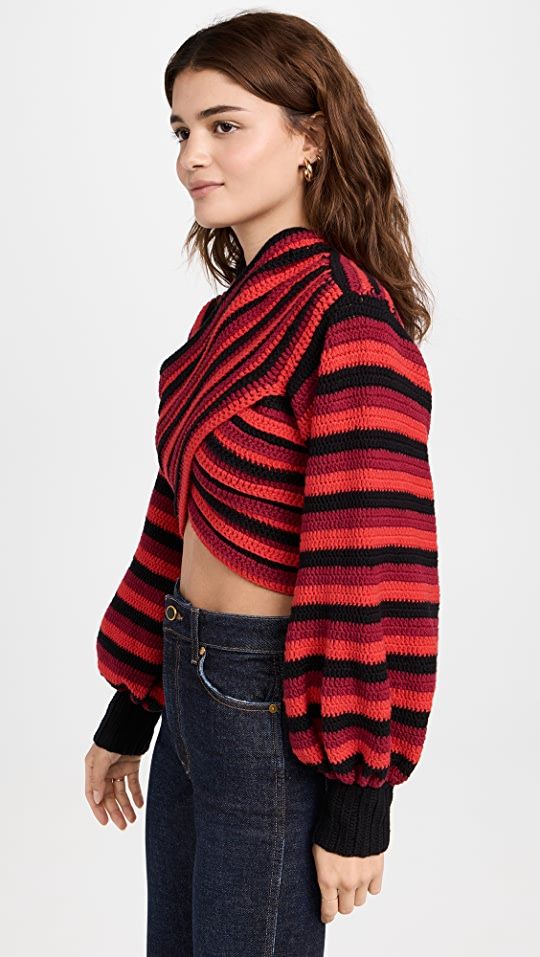 Elexiay Amelia Crochet Sweater | SHOPBOP | Shopbop