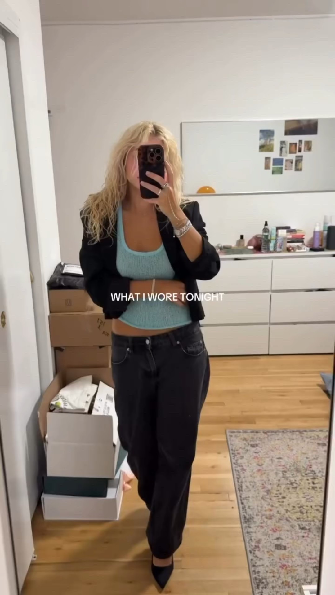 Nyc going out outfit 
#goingoutoutfit #goingouttop #nycoutfit #dinneroutfit 